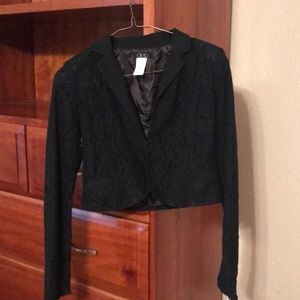 Black business jacket